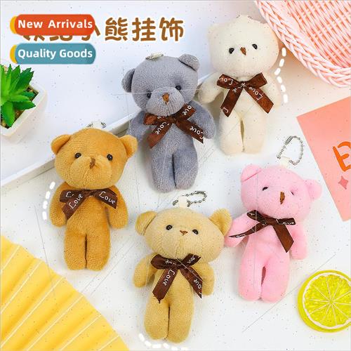Teddy amese Bear Bow Tie Bear Doll Bear Doll Keychain Pendan
