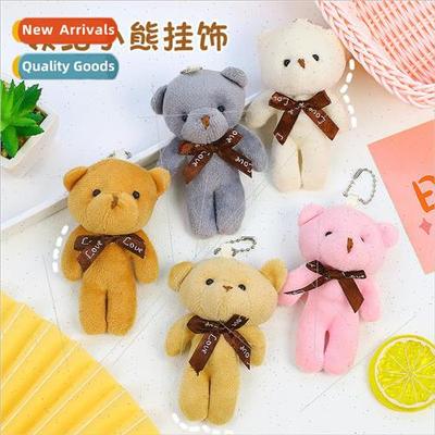 Teddy amese Bear Bow Tie Bear Doll Bear Doll Keychain Pendan