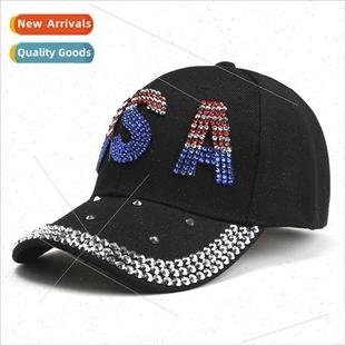hat outdoor men seasons four baseball usa letters new 2022