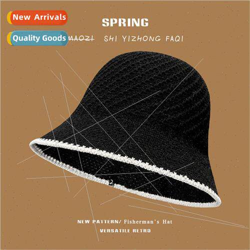 Section woven straw hat female small fresh beach sunscreen s