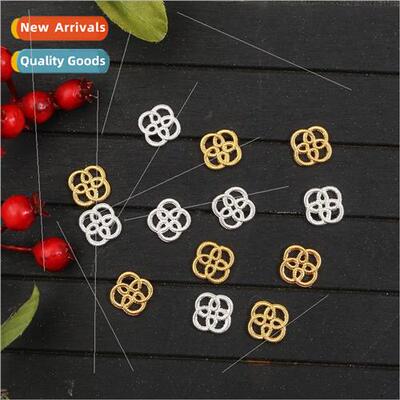 10pcs  alloy hollow small flower piece flower bracket ancien