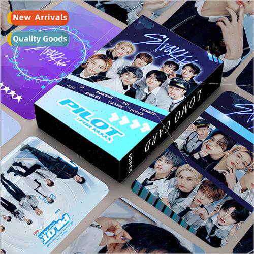 60 LOMO Cards Straykids Double ded Small Cards Boxed HD Port
