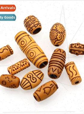 diy dreamcatcher material vintage acrylic imitation wood bea