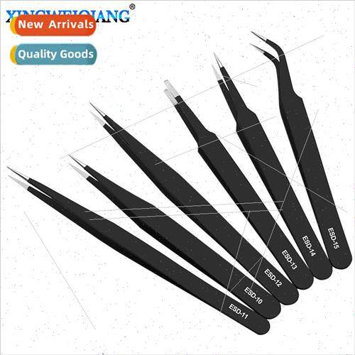 Stainless steel tweezers tweezers eyelash extensions swallow