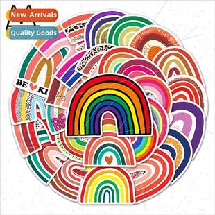 Bridge Doodle Stickers Laptop Rainbow ggage Scoo Colorful