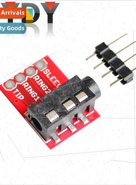 3. Audio Holder  Stereo Headphone Video Microphone Interface