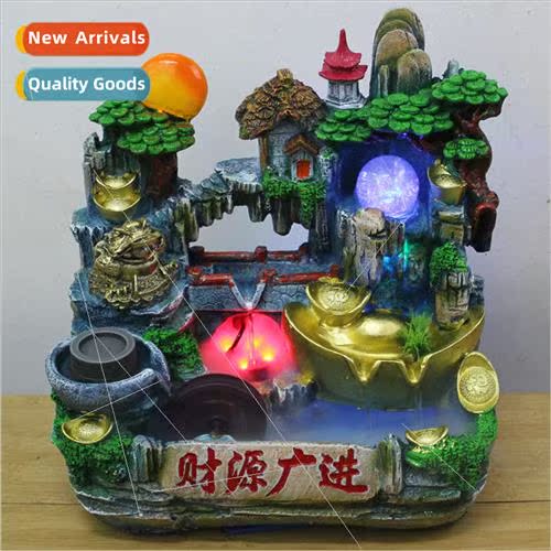 Exquisite 适用tune feng shui ornaments flowing resin crafts