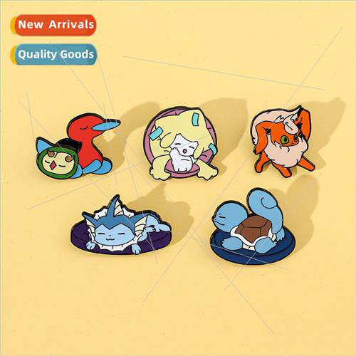 Japanese creative cartoon Pokémon brooch Pokémon Pokemon m