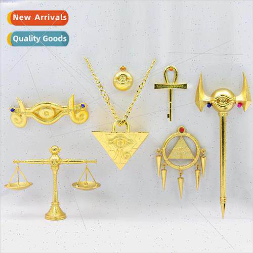 Peripheral game king upgraded frosted gold necklace pendant