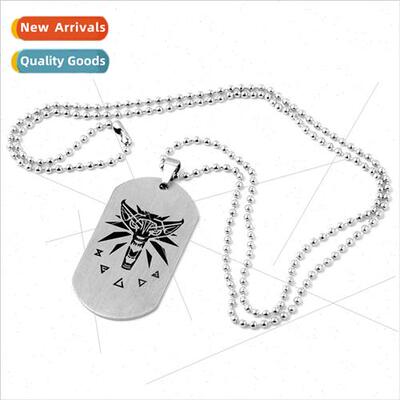 Jewelry The Witcher 3 Demon Hunter Wild Hunt Stainless Steel