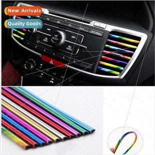 bright strip Car decorative vent shaped air