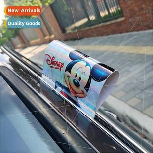 wash label sticker Mickey mickey car laser was minnie