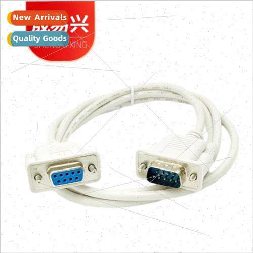 DB9 male-to-female cable 9-pin to 9-hole serial cable rs232
