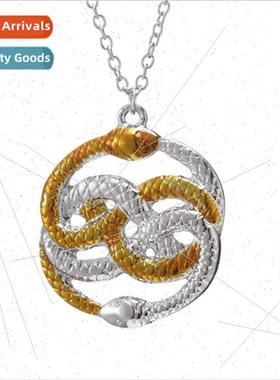 The Never Ending Story Twin Snakes Alloy Necklace Movie & TV