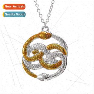 The Never Ending Story Twin Snakes Alloy Necklace Movie & TV