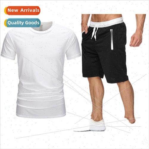 Summer thin section 2021 casual cotton short sleeve nd black