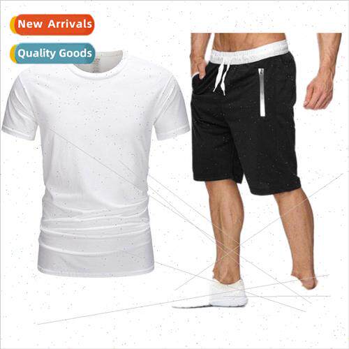 Summer thin section 2021 casual cotton short sleeve nd black