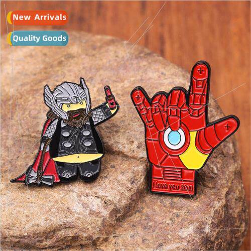 Film and  around Iron Man I love you three thousand badges T