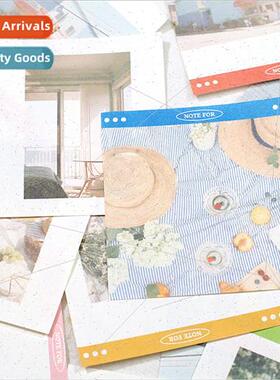 适用100 pcs of sticky notes wind blowing moment series liter