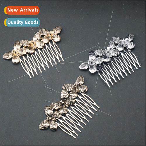 New aesthetic butterfly hair ornaments hair clips retro thre