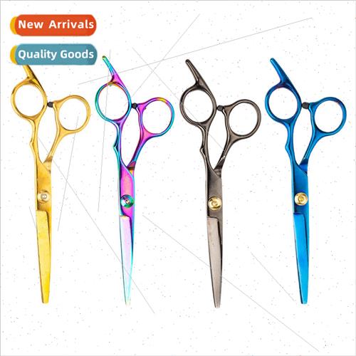 Hairdressing scissors new 4cr flat scissors dental scissors