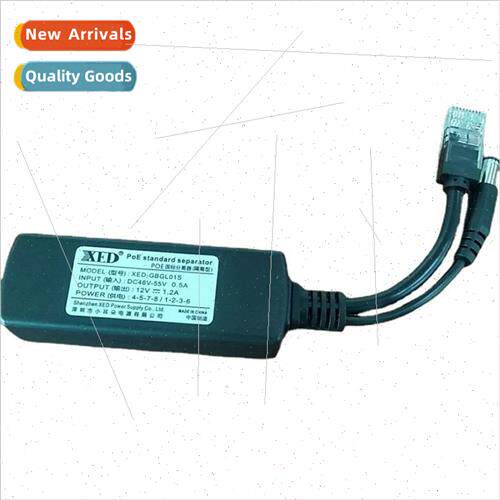 POE Splitter 48V to 12V Monitor Network Power Splitter Compa