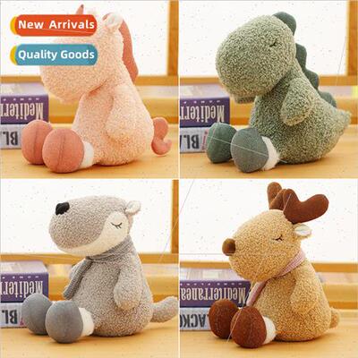 Cute animal doll plush toys 适用 children soothing dolls cre