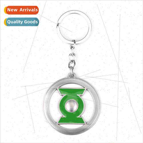 Green Lantern Green Lantern logo alloy keychain pendant movi