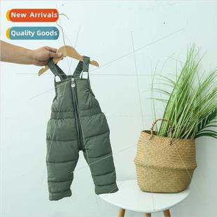 the childrens back Korean pants cotton 2023 down