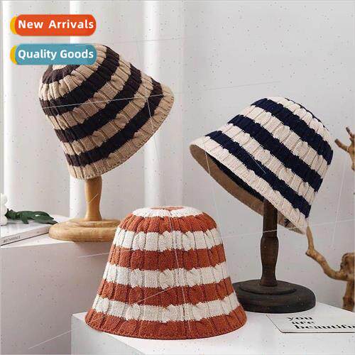 Knitted fishermans hat children fall and winter new fashion