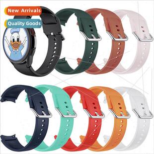 适用 samsung galaxy watch4 classic silicone watch band offic