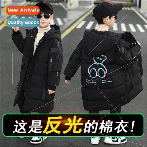 Childrens clothing boys winter cotton jacket 2023 new down c