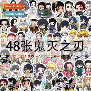 Ghosts of the blade 48 waterproof stickers cartoon anime dec