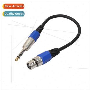 Zinc 6.35 Male Head Shielded Alloy Female 0.3 Meter