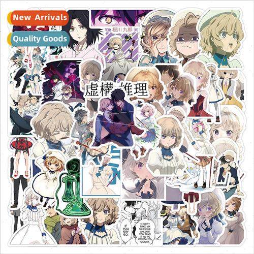 50 new fictional reasoning cartoon stickers handbook luggage