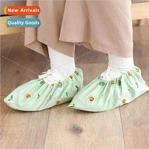 Home cotton shoe covers 适用 men and women can be repeatedly