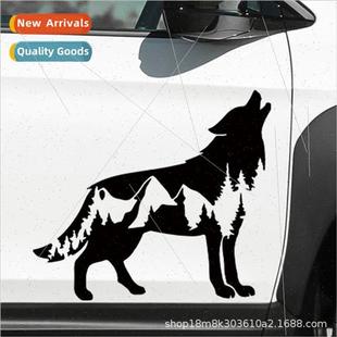 Everest dec Personalized wolf door creative car howling deer