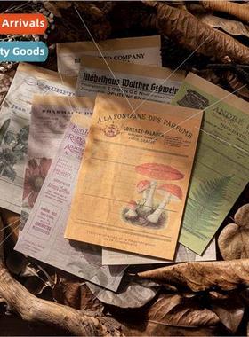 Large ze Material Book Garden Ticket Benji Series Vintage Bo