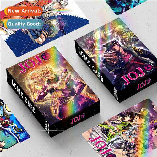 Laser flash card JOJO double-sided 30 small card LOMO card a