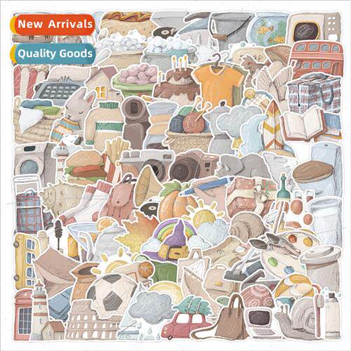 100 watercolor cartoon graffiti stickers car phone computer