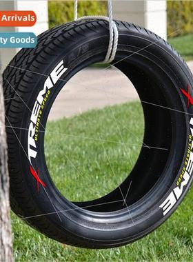 XTREME Car Tire Stickers Rubber 3D amese Tire Decorative Sti