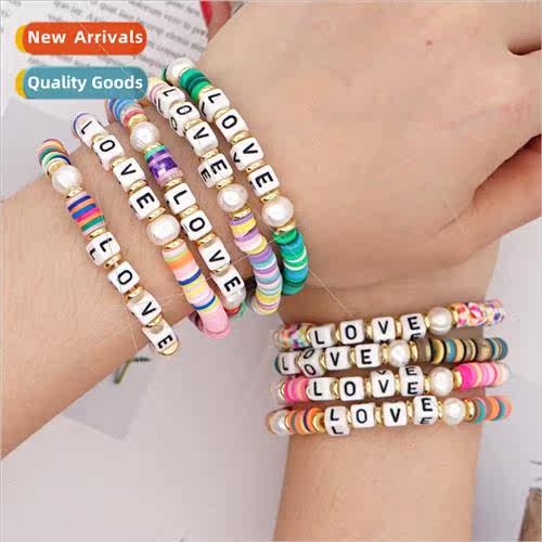 Vintage with Letters Holiday Beach Style Natural Pearls Colo