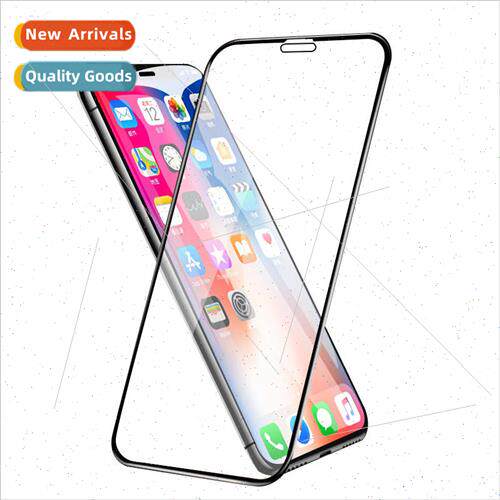 适用 iPhone 13 tempered film 14proMAX full screen 12 cover X