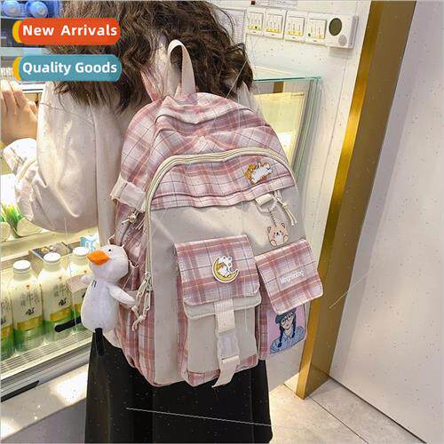 Harajuku large-capacity schoolbag female Korean high school