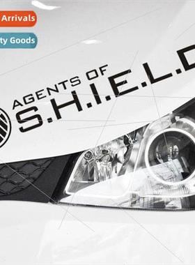 D-91 Reflective Agents of S.H.I.E.L.D. Car Stickers Avengers