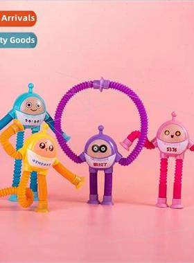 The new suction cups egg doll retractable tube puzzle decomp