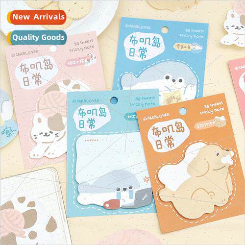 Sticky Notes Bukit Island Daily Series Cute Cartoon Shaped H