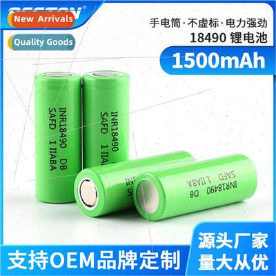 3.6V Digital Camera Strong ght Flashlight 18490 Battery 1500
