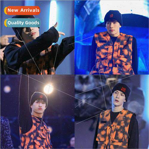 Set dance Wang aer knitted hat letters men and women in the