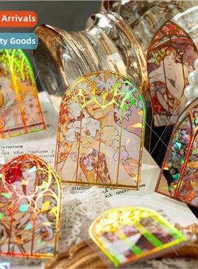 Column PET sticker pack Muxia Gallery Retro three-dimensiona